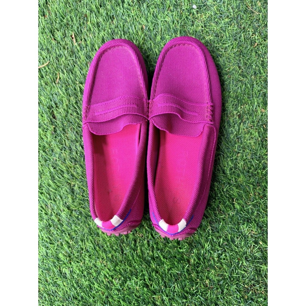 Rothy's Size 8 Berry Pre-Owned Loafer Shoes- Ladies - Picture 2 of 10